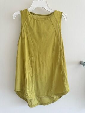 lululemon athletica lime sculpt top